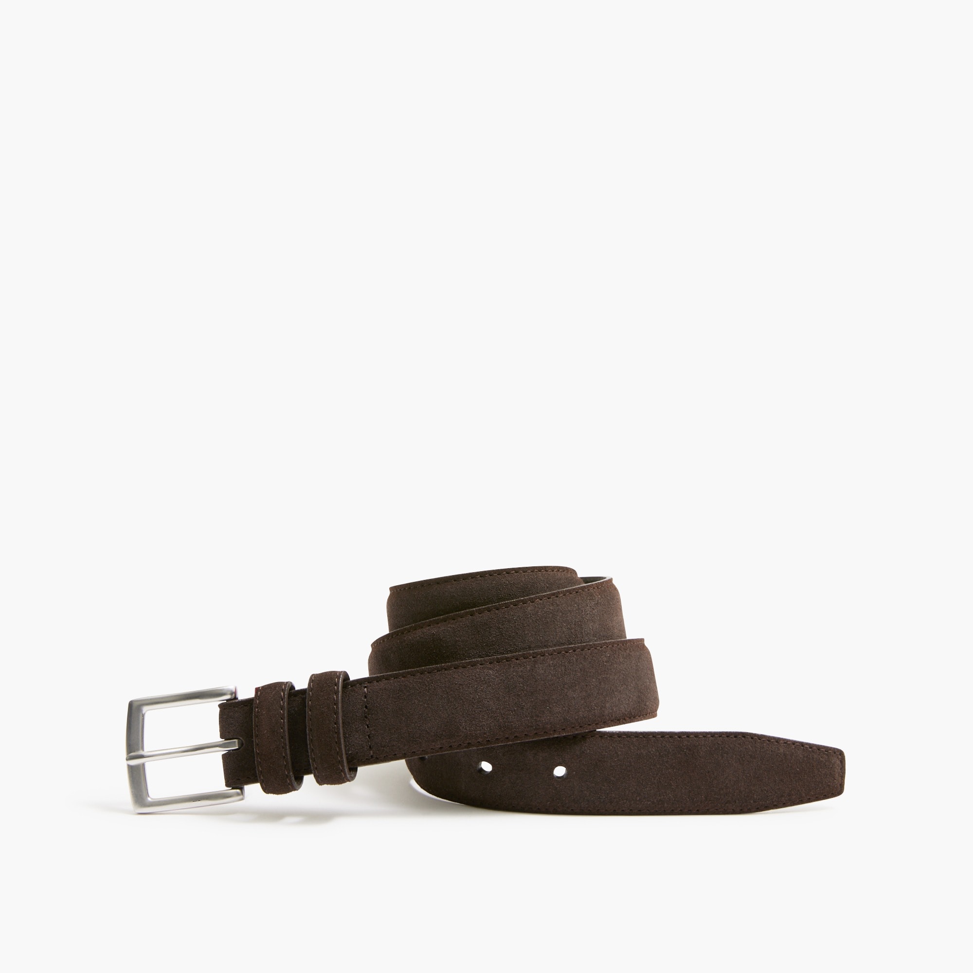 Suede belt