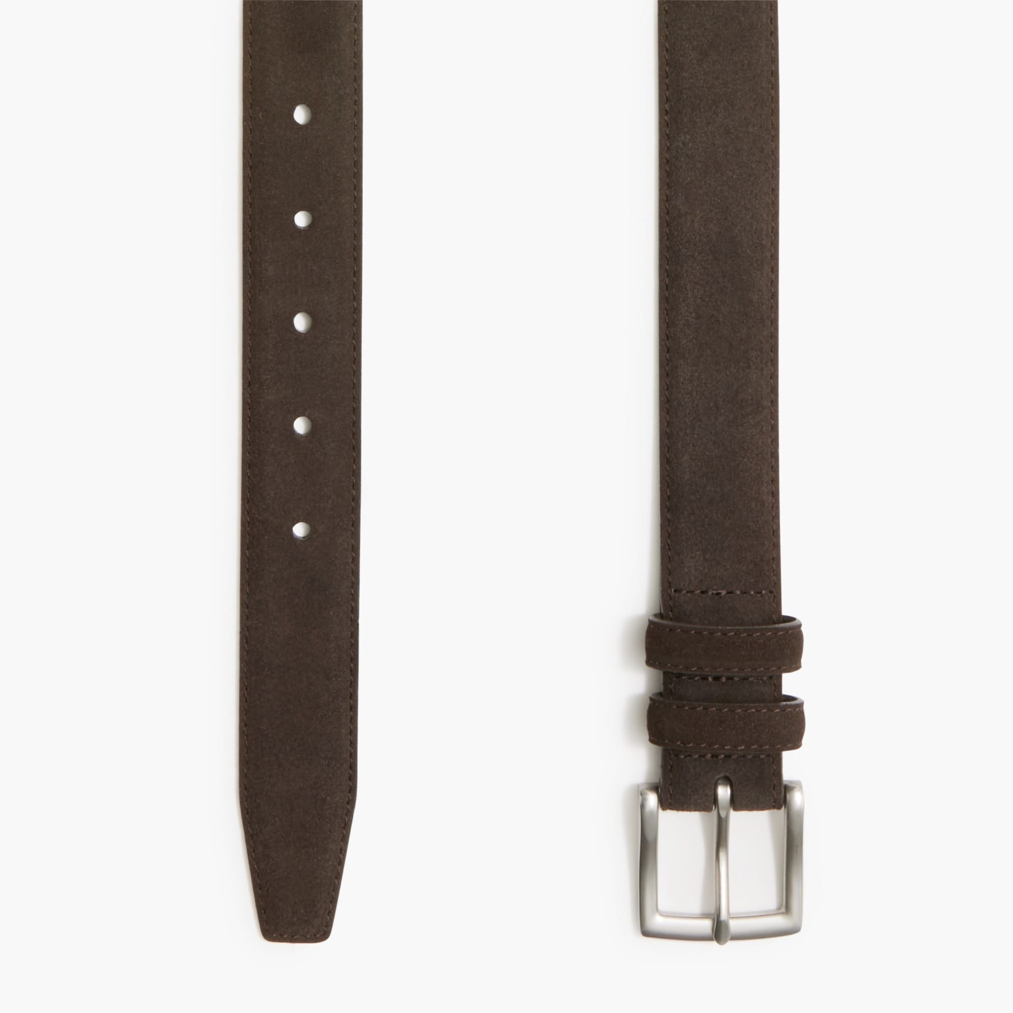 Suede belt