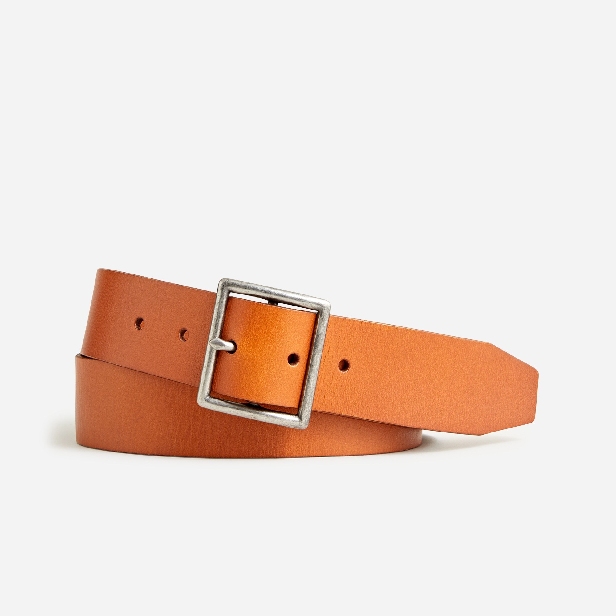 mens Wallace &amp; Barnes jean belt in Italian leather