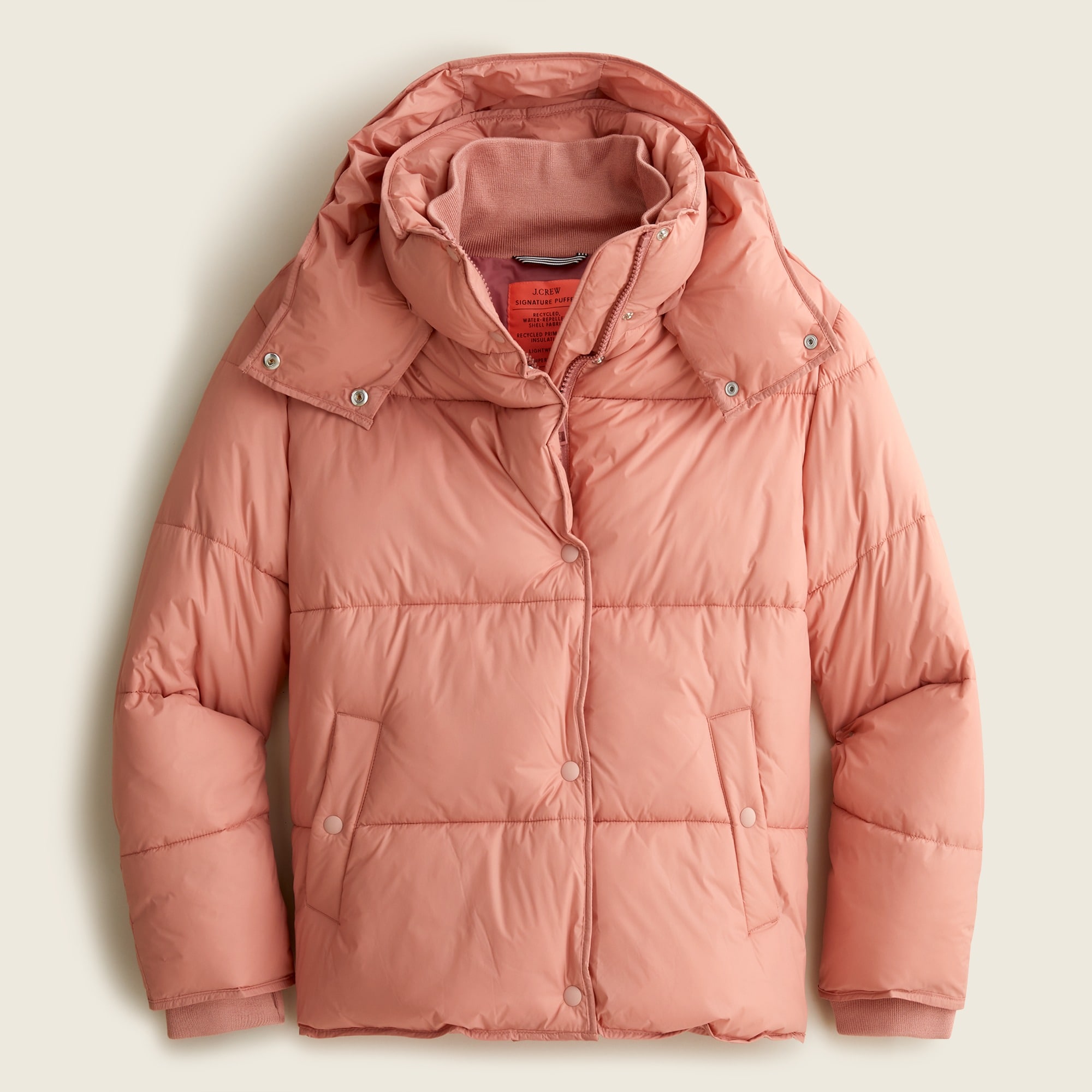 J.Crew Flurry Puffer Jacket With PrimaLoft For Women