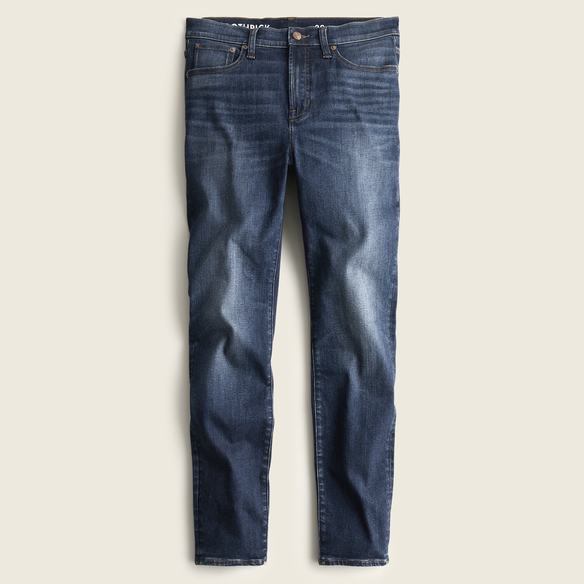 10" toothpick jean in Blue Waterline wash