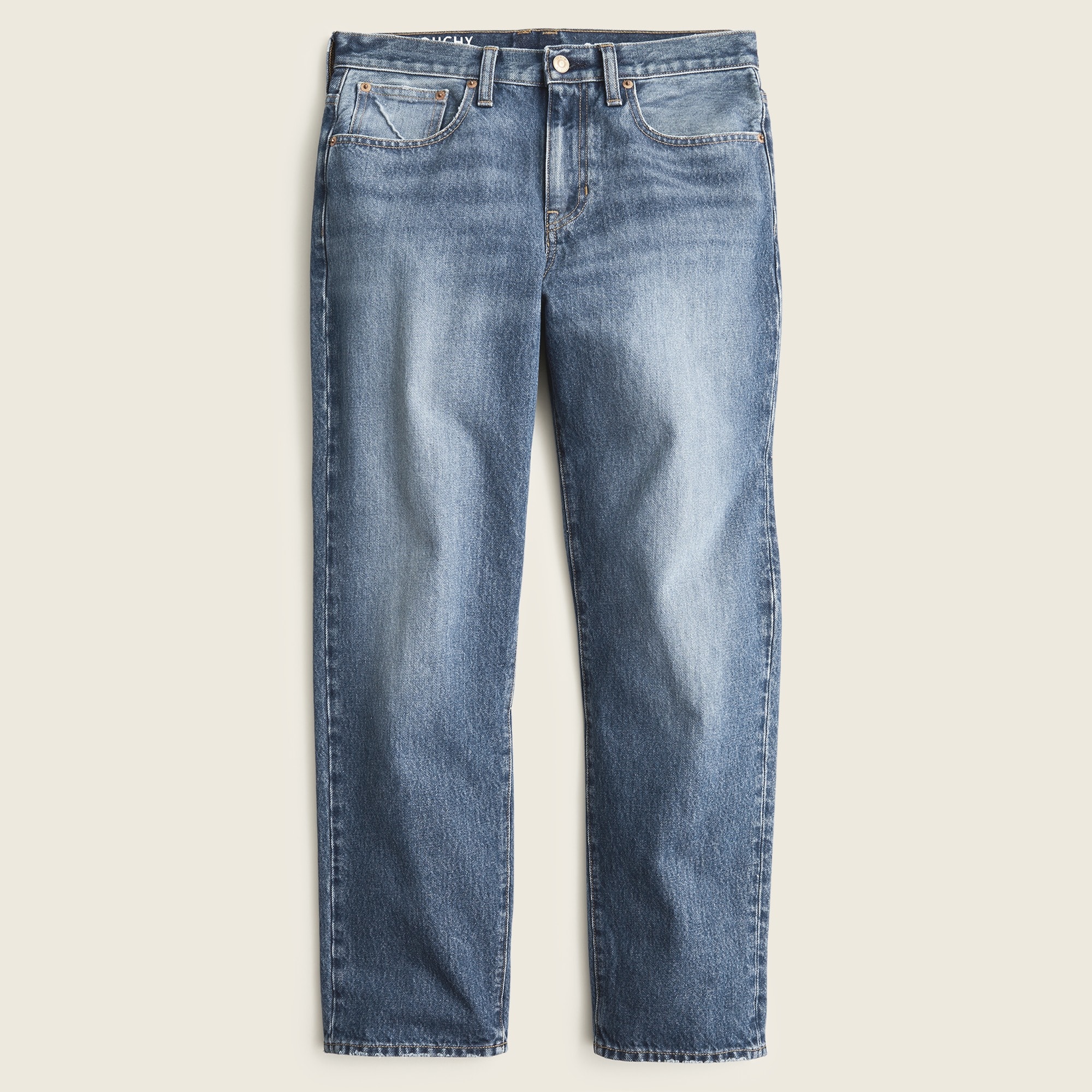 J.Crew: Slouchy Boyfriend Jean In Bright Indigo Wash For Women