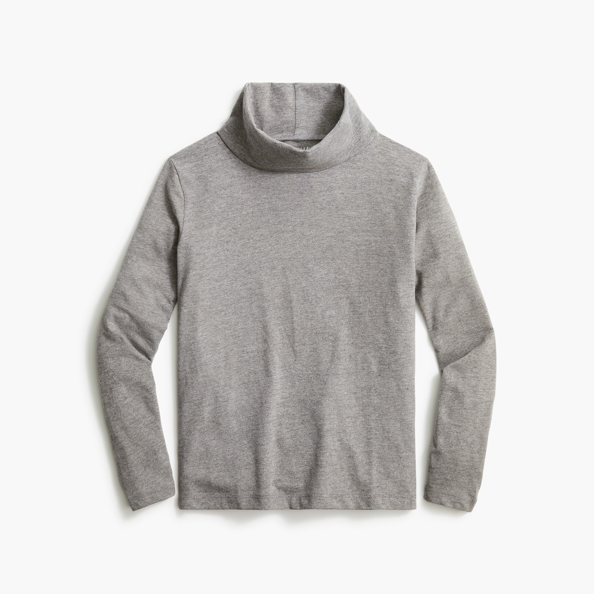 Girls' heathered turtleneck