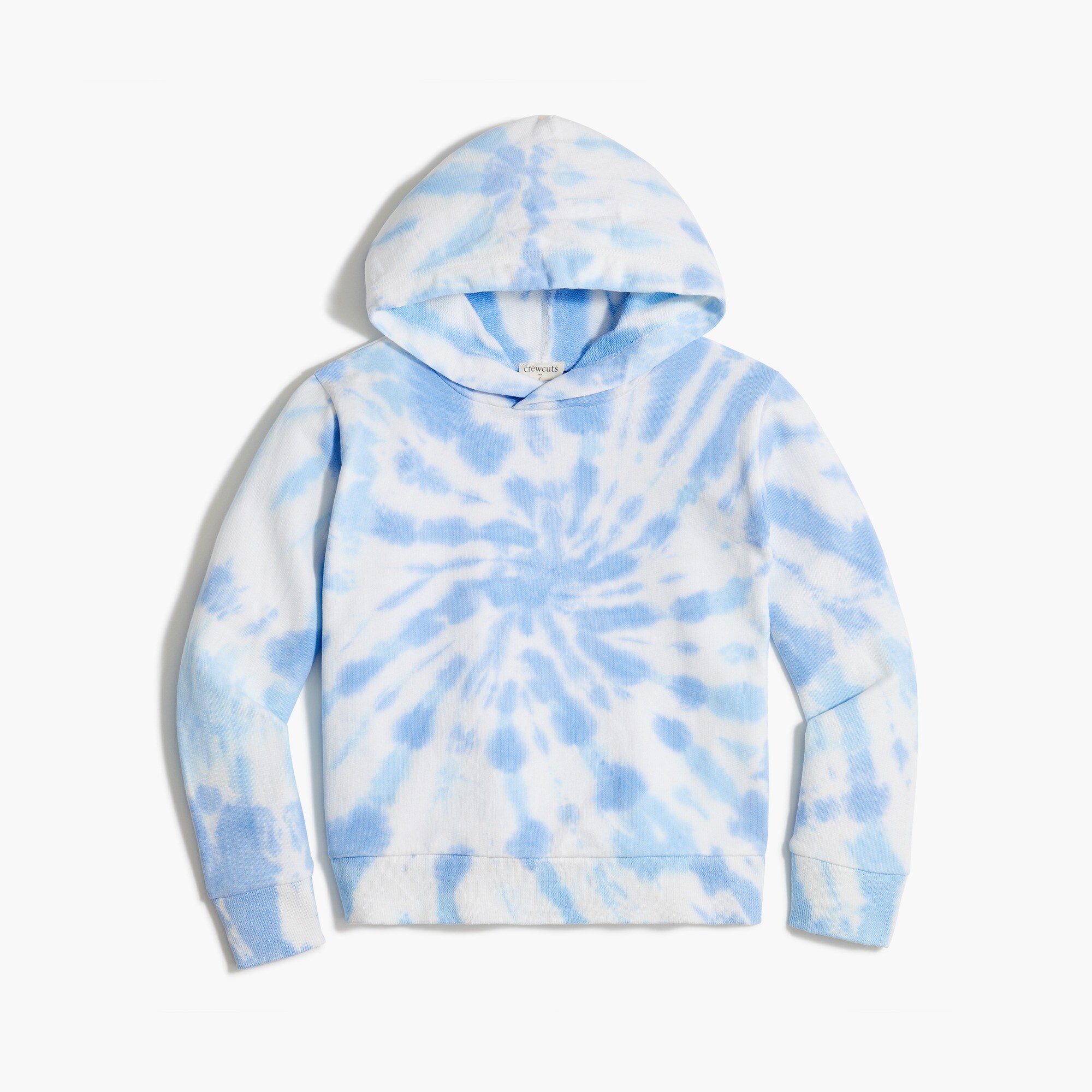 Girls' tie-dyed hoodie