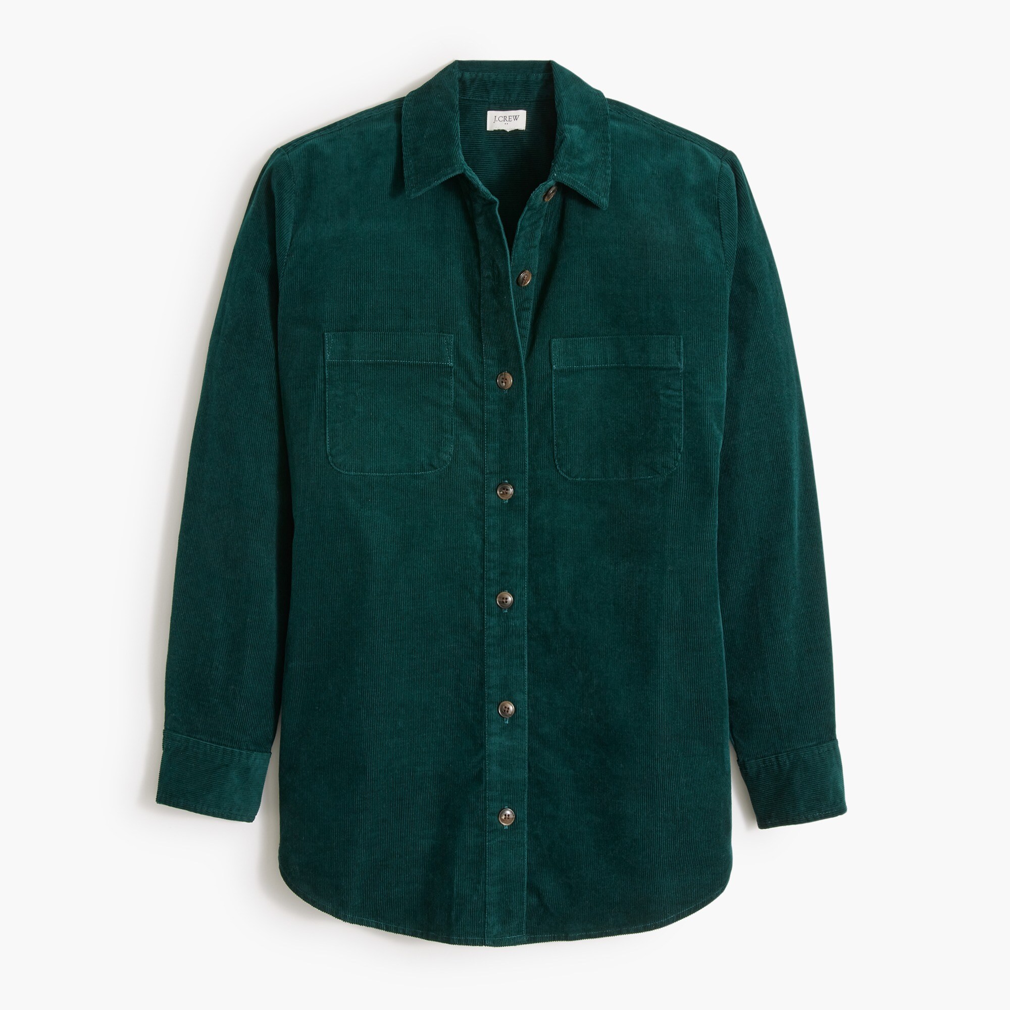 corduroy shirt-jacket for women