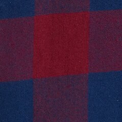 Sherpa-lined flannel shirt-jacket BLUE MULTI factory: sherpa-lined flannel shirt-jacket for women