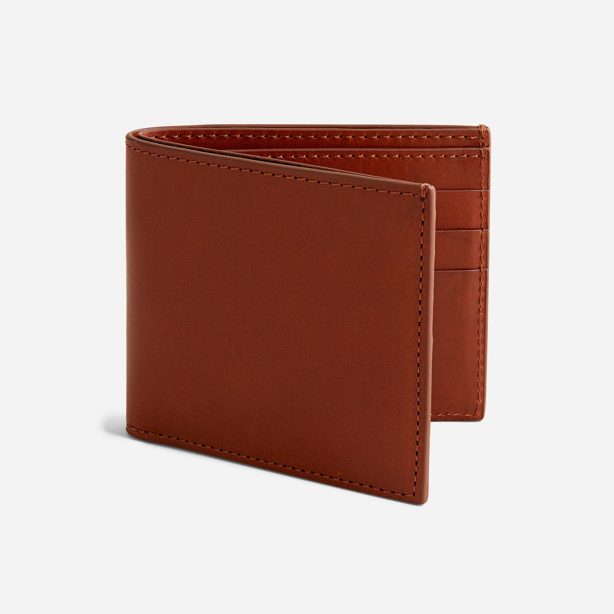 Leather billfold wallet