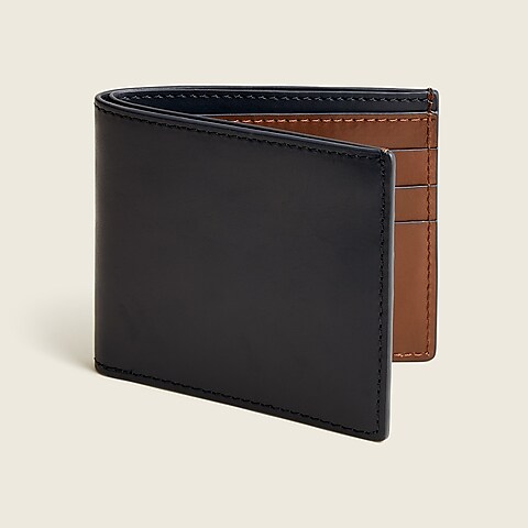 mens Leather billfold wallet
