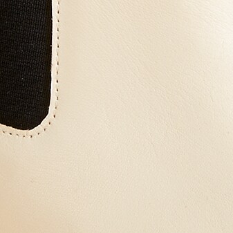 Leather crepe-sole pull-on boots DUSTY IVORY j.crew: leather crepe-sole pull-on boots for women