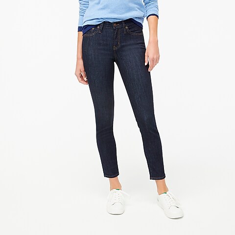 womens Tall 9" mid-rise skinny jean in signature stretch