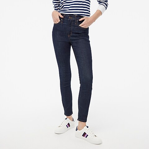 womens Tall 10" high-rise skinny jean in signature stretch