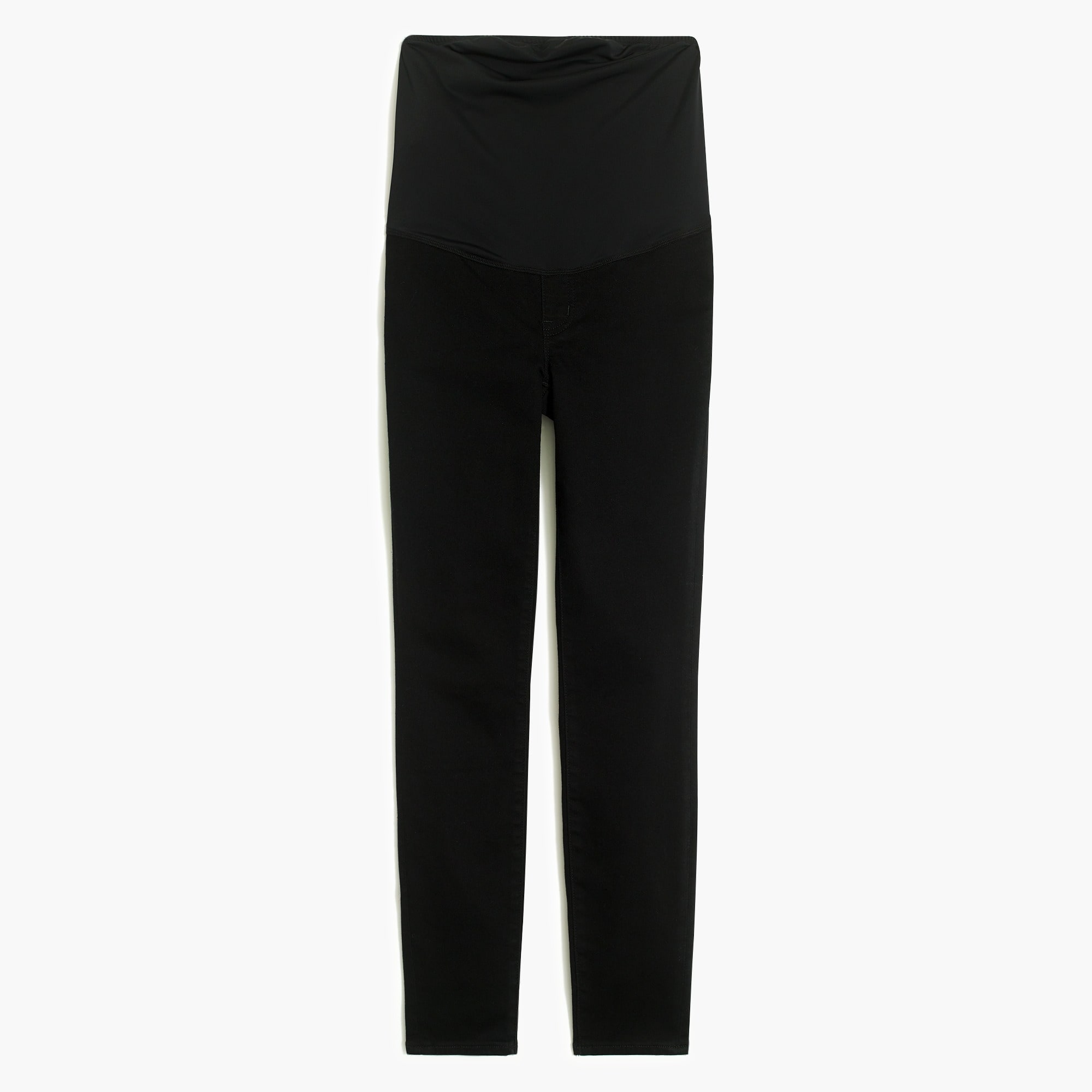 Black maternity jean in signature stretch