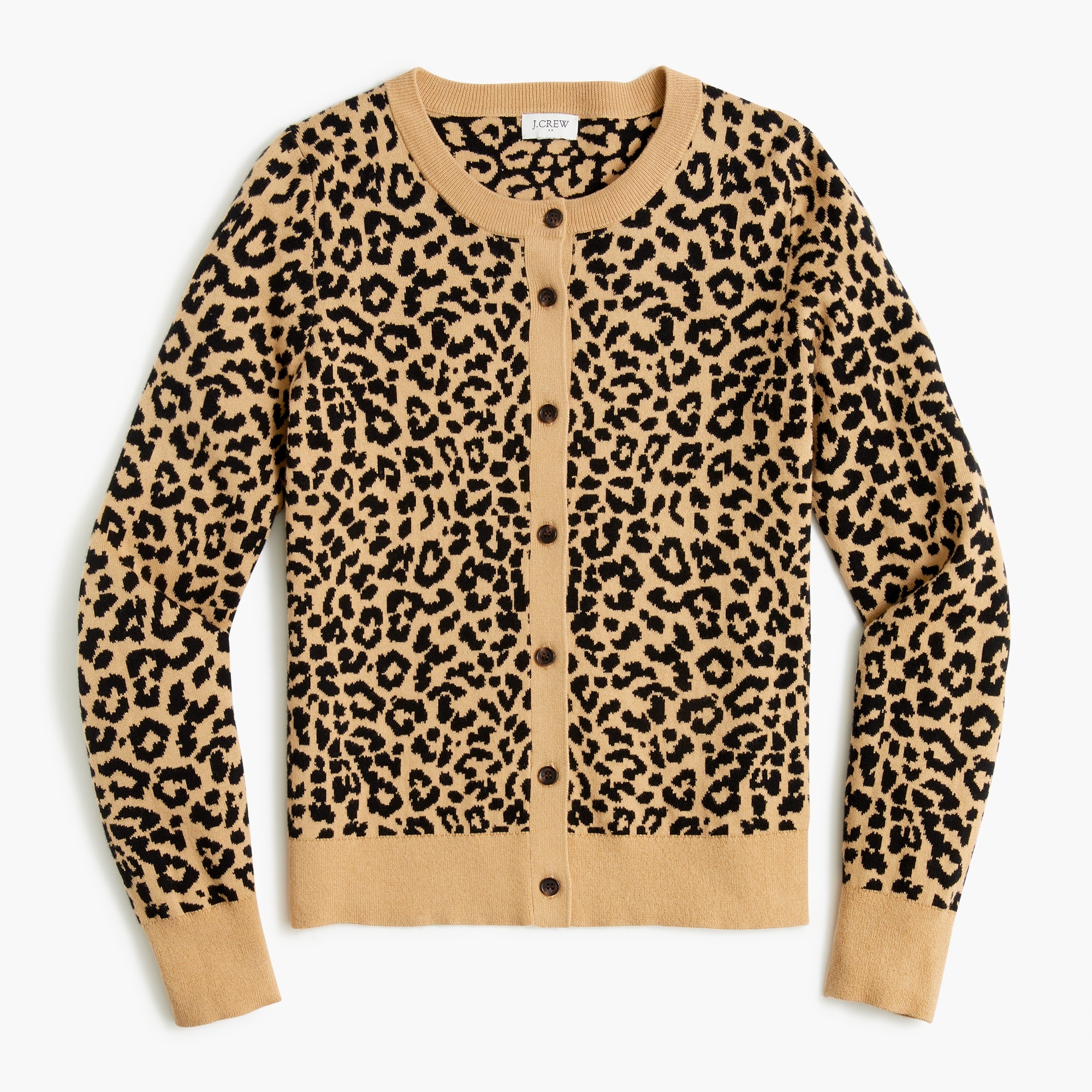 Factory: Leopard Cardigan Sweater For Women