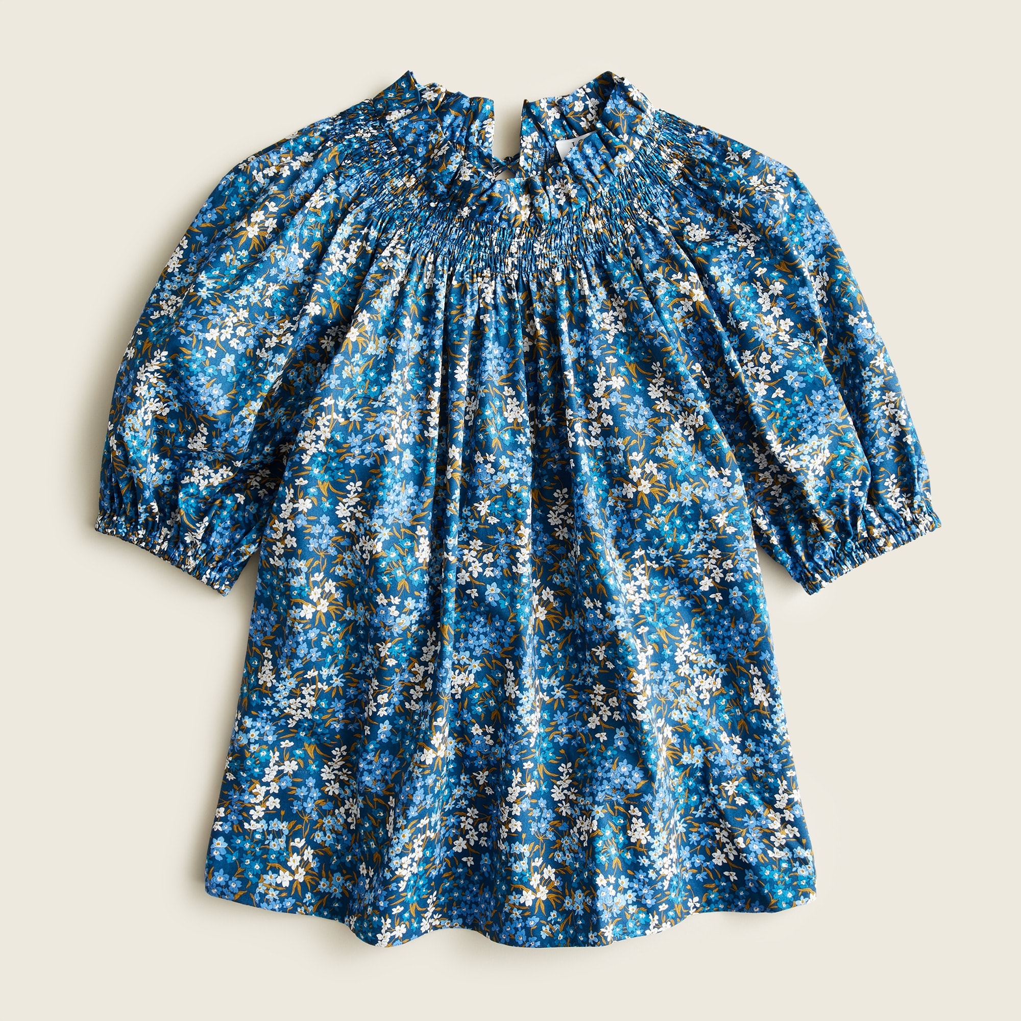 J crew smocked top on sale