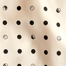 Pull-on slip skirt in mixed dots DUSTY IVORY j.crew: pull-on slip skirt in mixed dots for women