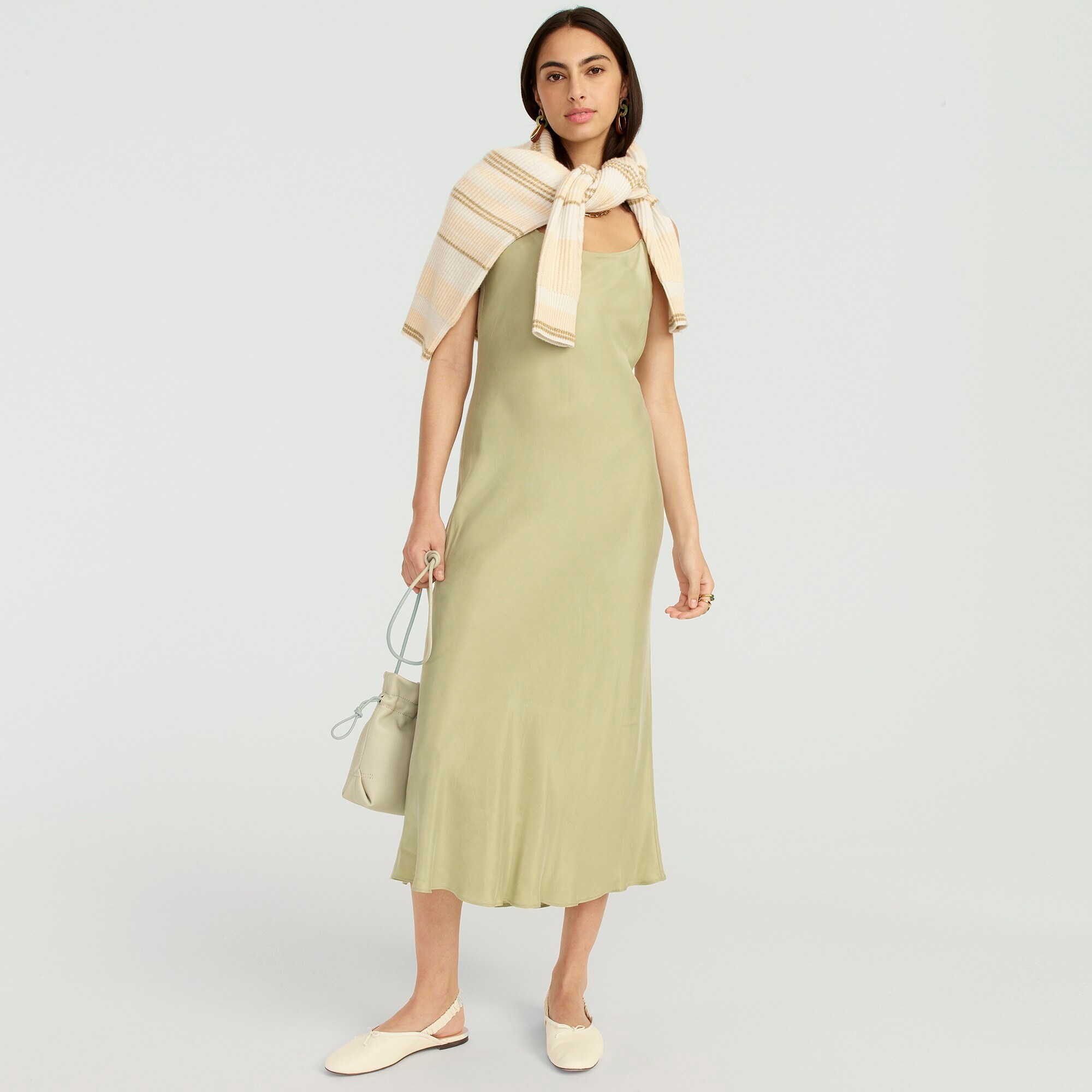 J.Crew Eco Cupro Slip Dress For Women