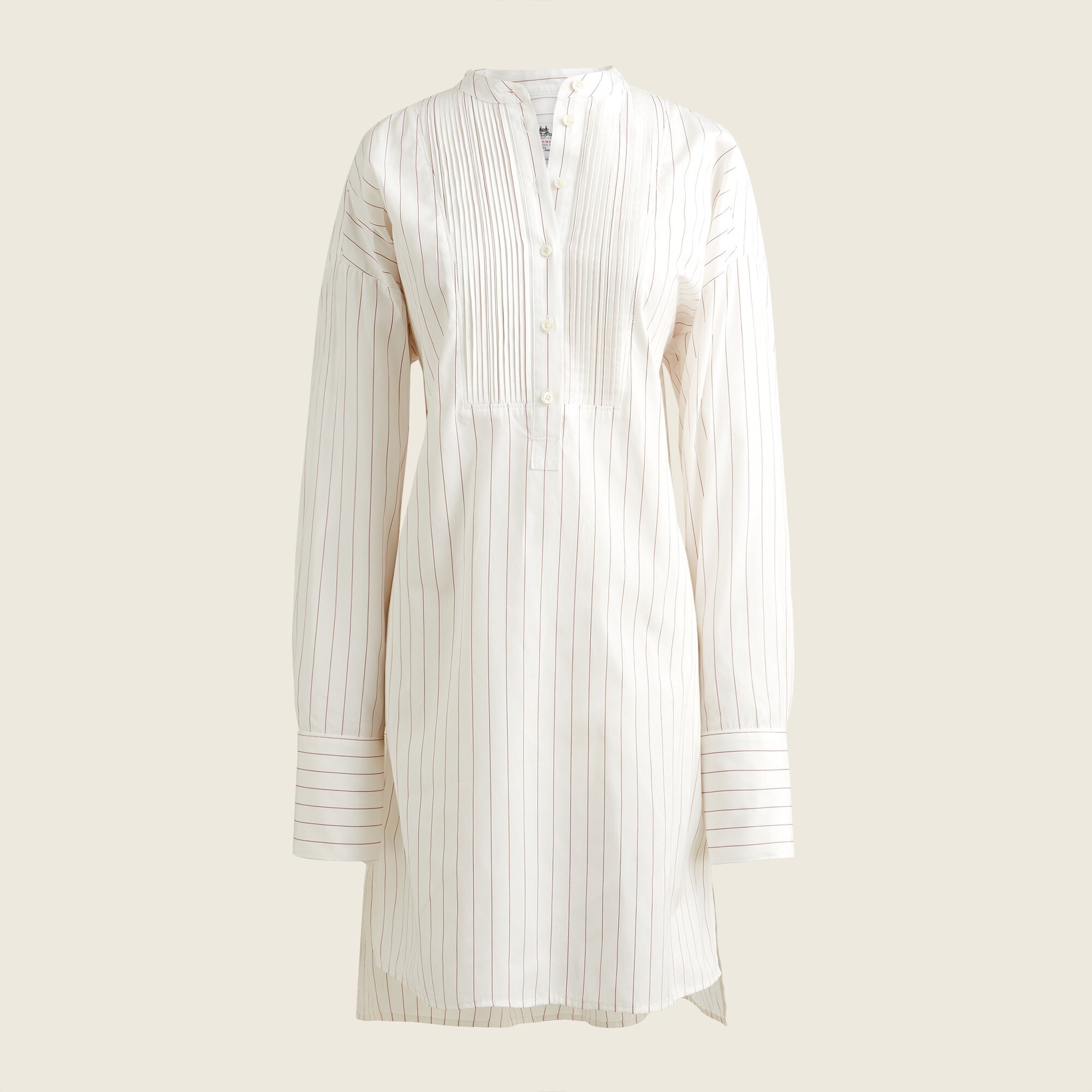 Thomas Mason ® for J.Crew tunic dress in stripe