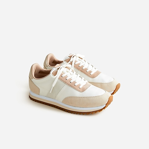 womens J.Crew trainers in colorblock