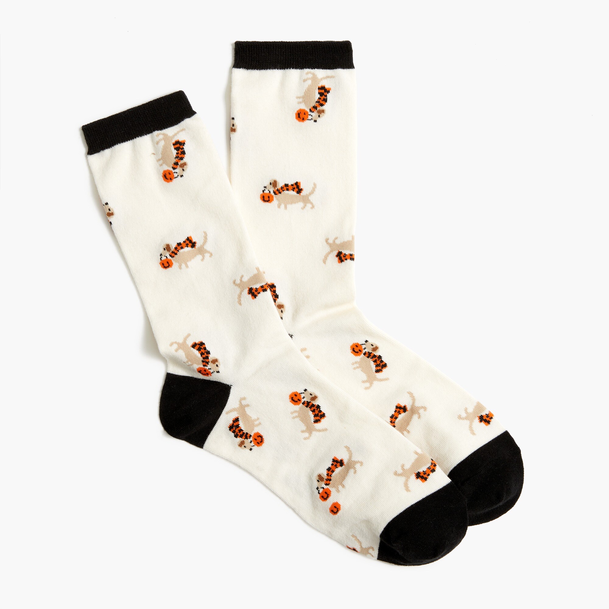 Spooky pup trouser socks