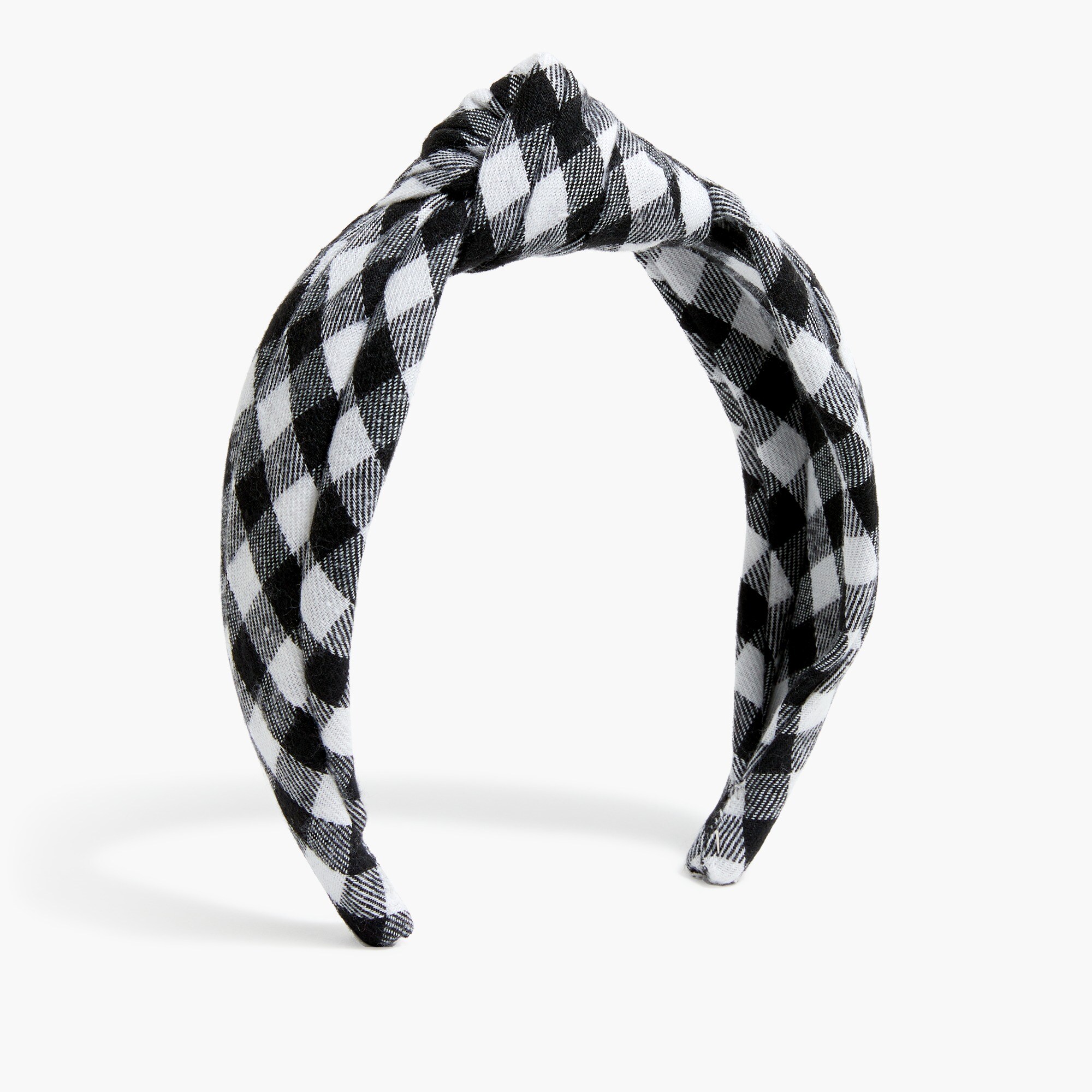 Flannel knot headband