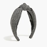 Herringbone knot headband