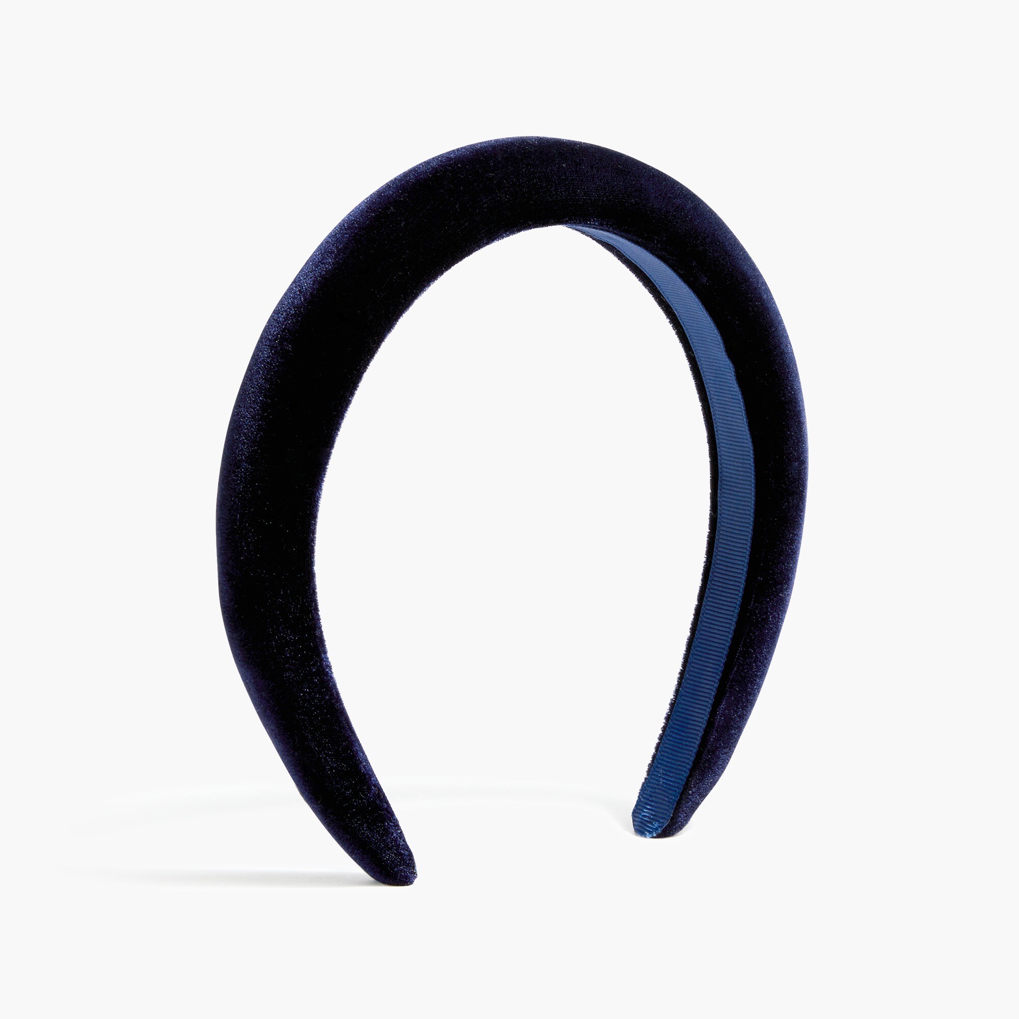 Velvet puffy headband