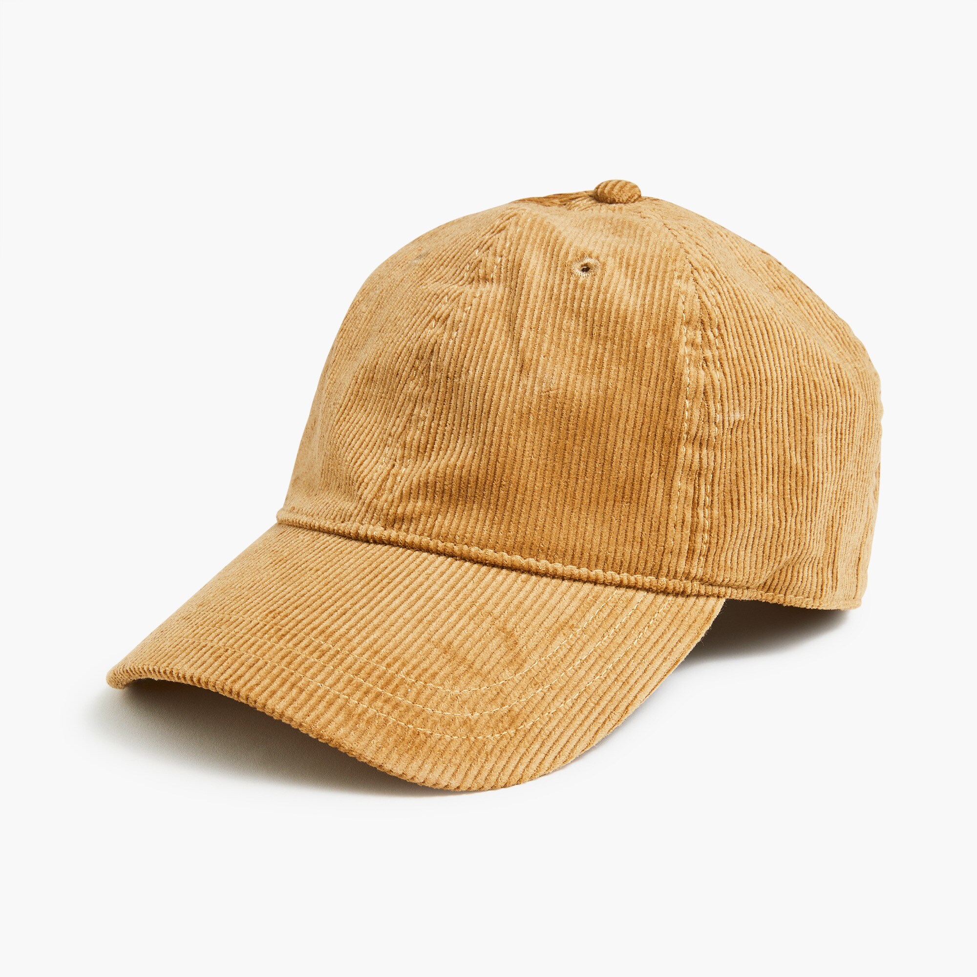 Corduroy baseball hat
