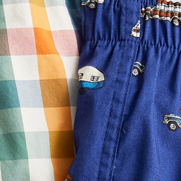 Boys' sleep boxers two-pack BLUE MULTI CARS CHECK j.crew: boys' sleep boxers two-pack for boys