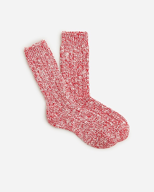 womens Marled camp socks