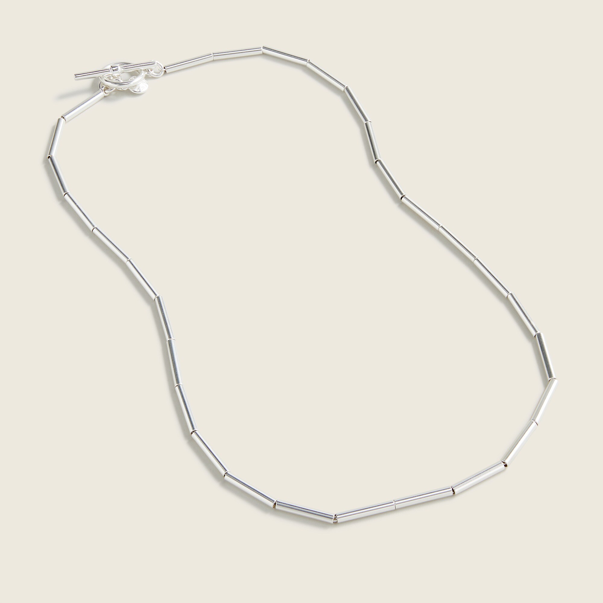 Metal Tube Necklace For Women | J.Crew