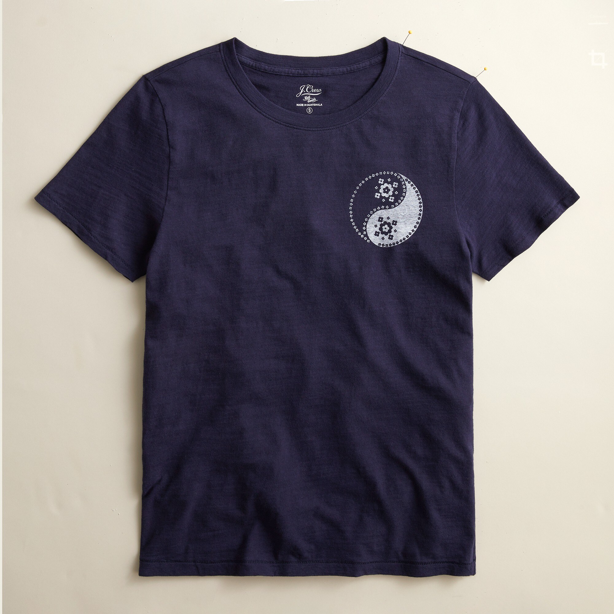 Vintage cotton crewneck "A lovely contradiction" T-shirt