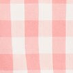 Gingham cotton poplin shirt in signature fit WARM ROSE IVORY factory: gingham cotton poplin shirt in signature fit for women