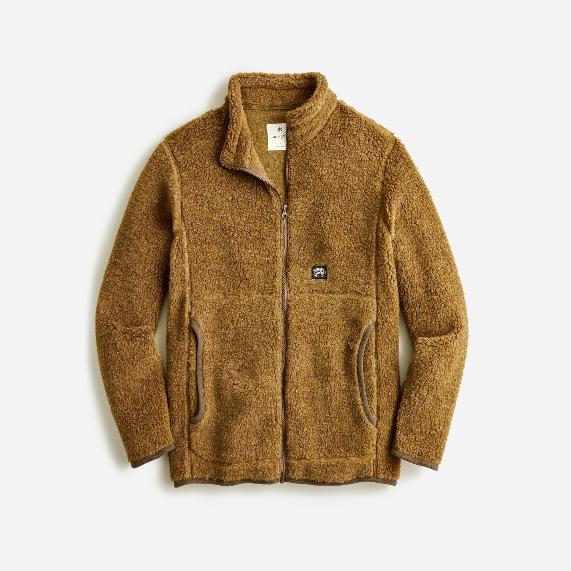  Snow Peak® English wool-blend fleece jacket