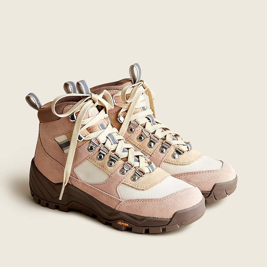 j.crew: nordic hiker boots for women, right side, view zoomed