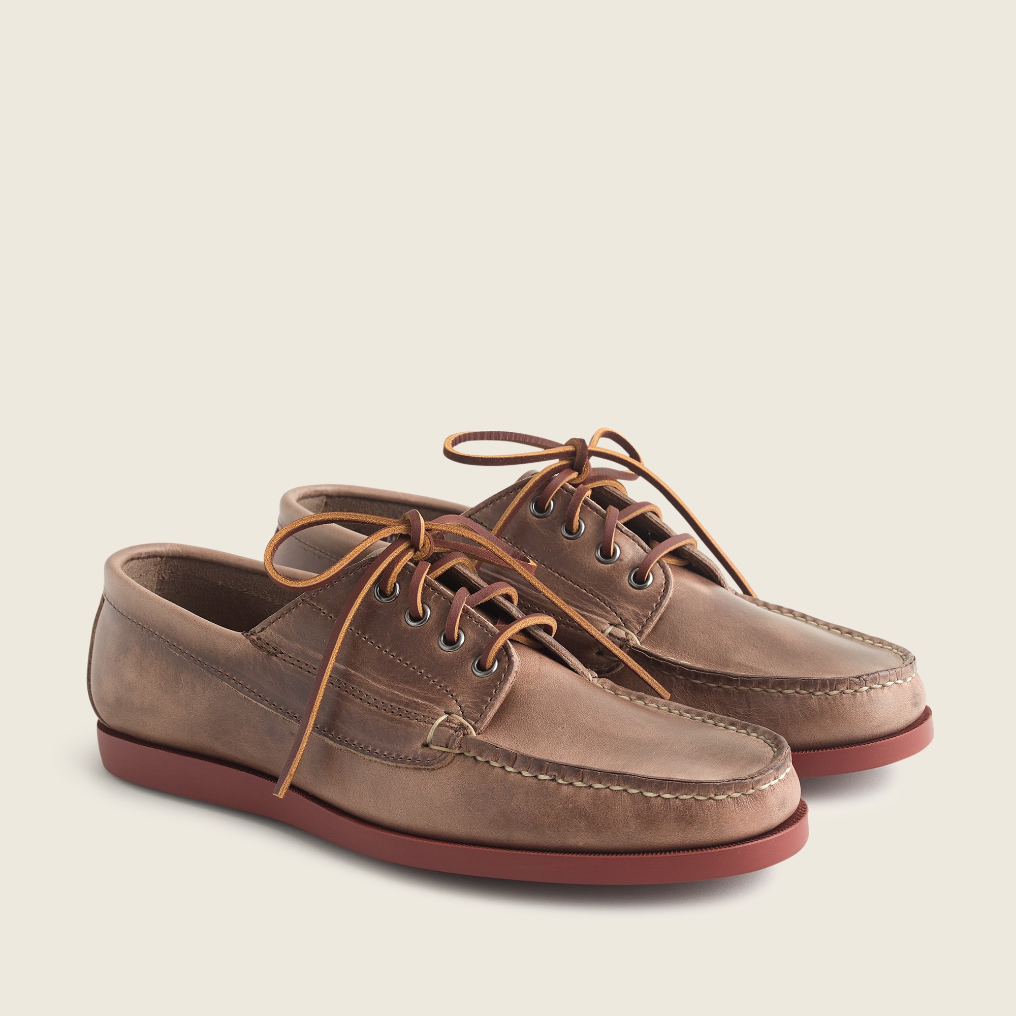 靴 RANCOURT&Co RANGER MOC Baxter Ranger Moc - Natural | Rancourt & Co. | Men's Boots and Shoes