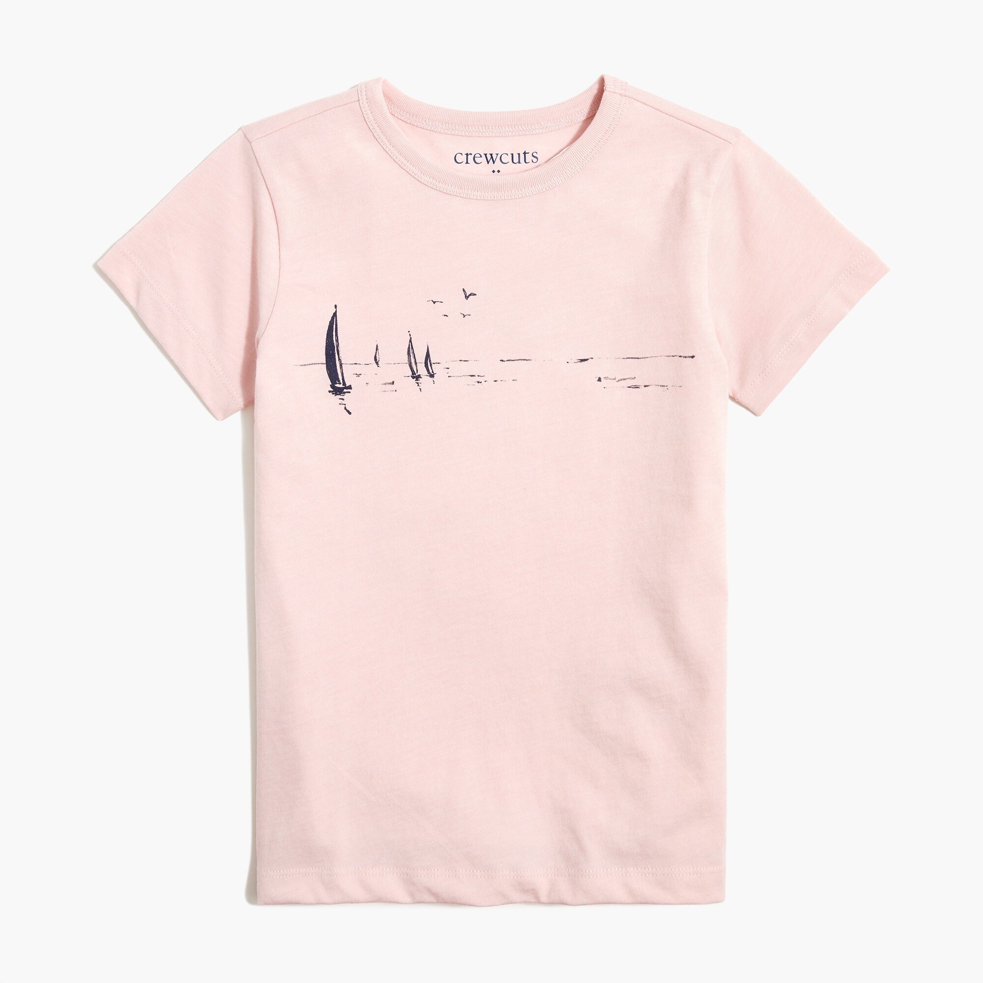 Boys' sailboat graphic tee