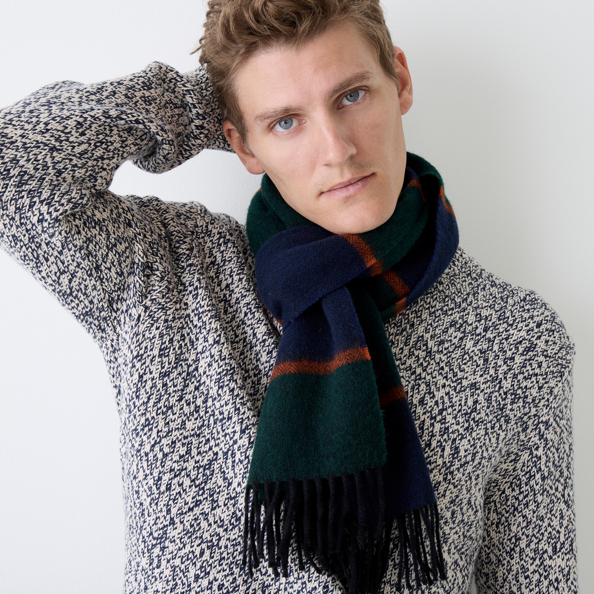 J.Crew English Merino Wool Scarf For Men