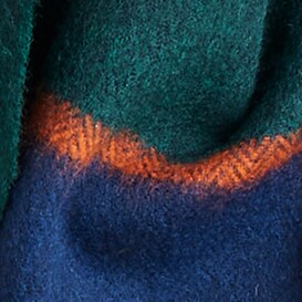 NAVY GREEN MULTI HERRIN