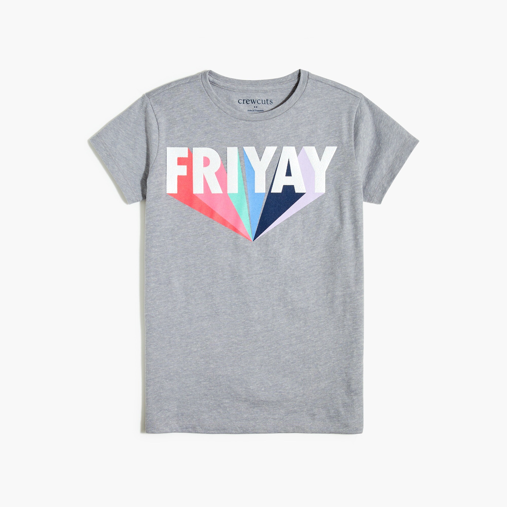 Girls' "Friyay" graphic tee