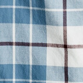 Flannel shirt PIERCE FLANNEL IVORY BL factory: flannel shirt for women