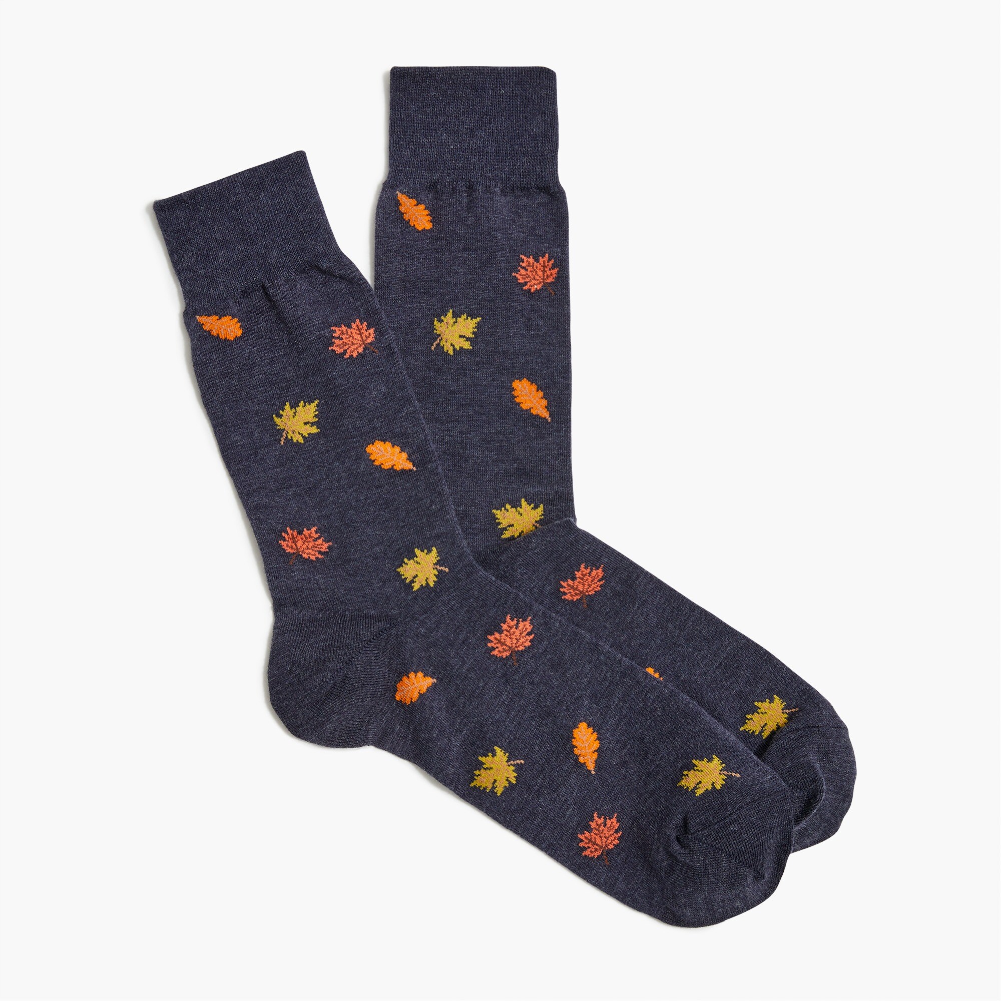 Fall leaves socks