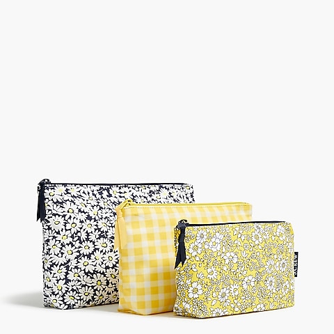  Canvas pouches set-of-three