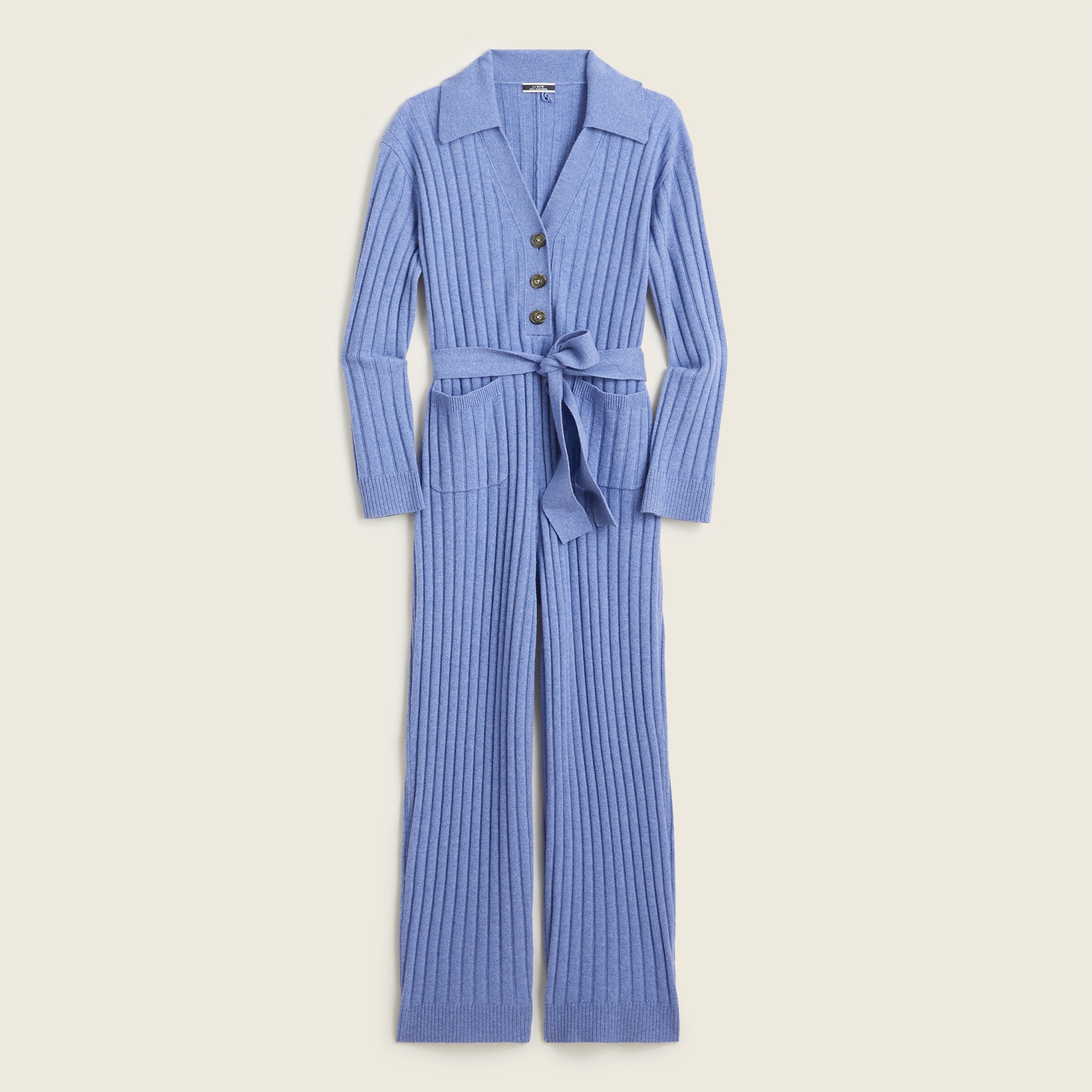 J.Crew: Cashmere Tie-waist Jumpsuit For