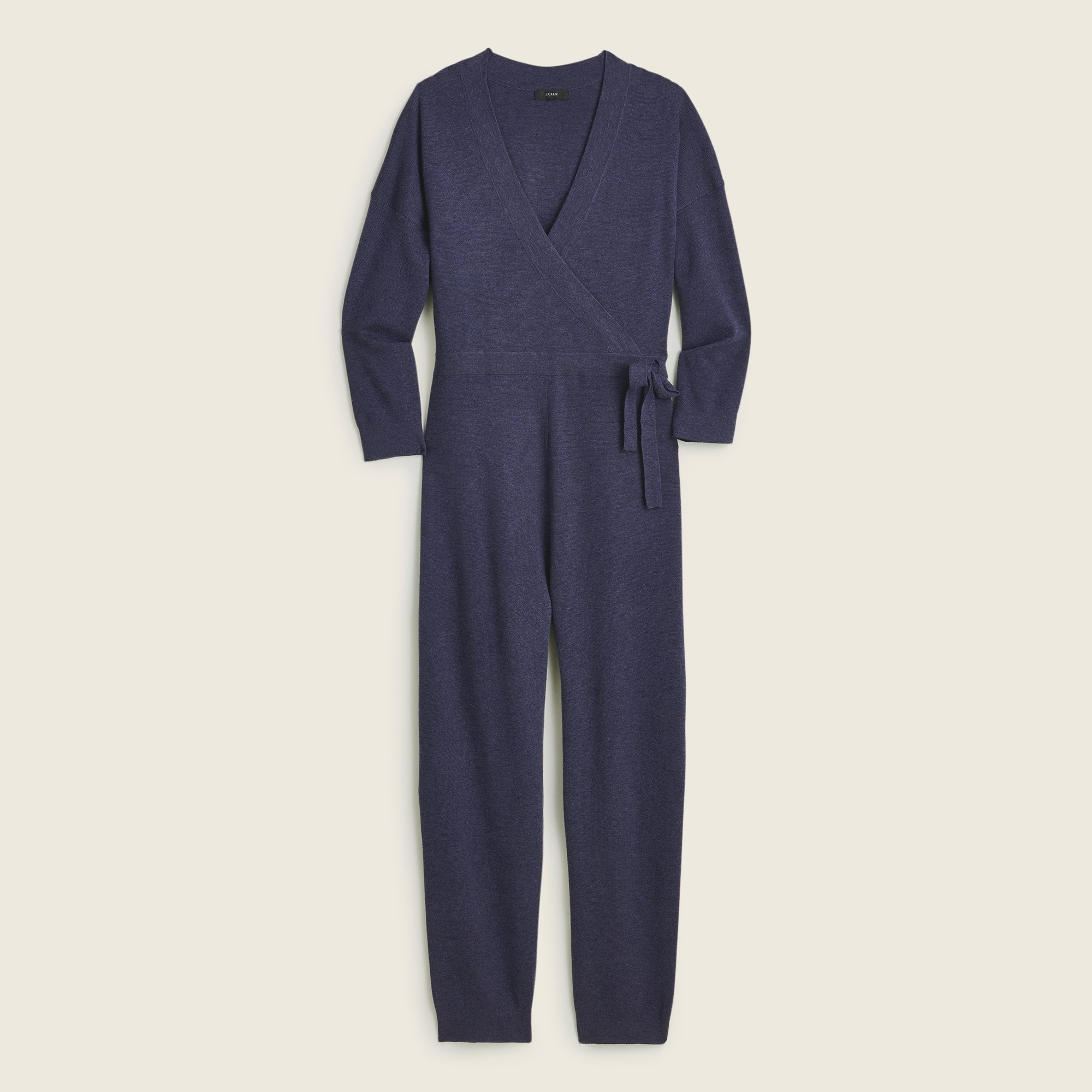 Merino wool sweater-jumpsuit