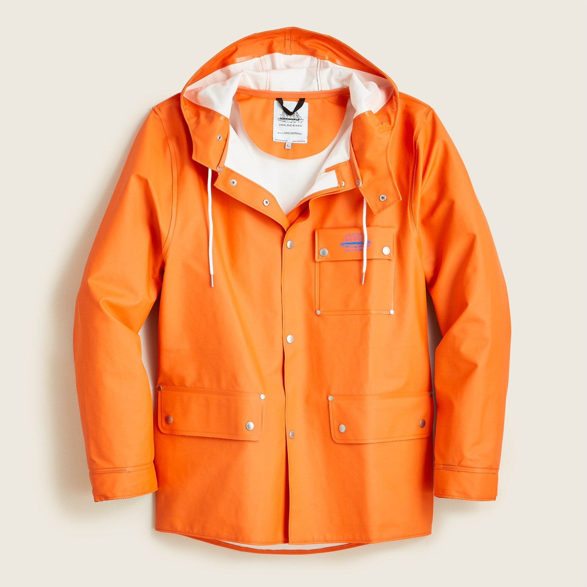 Grundens® X J.Crew waterproof rain jacket