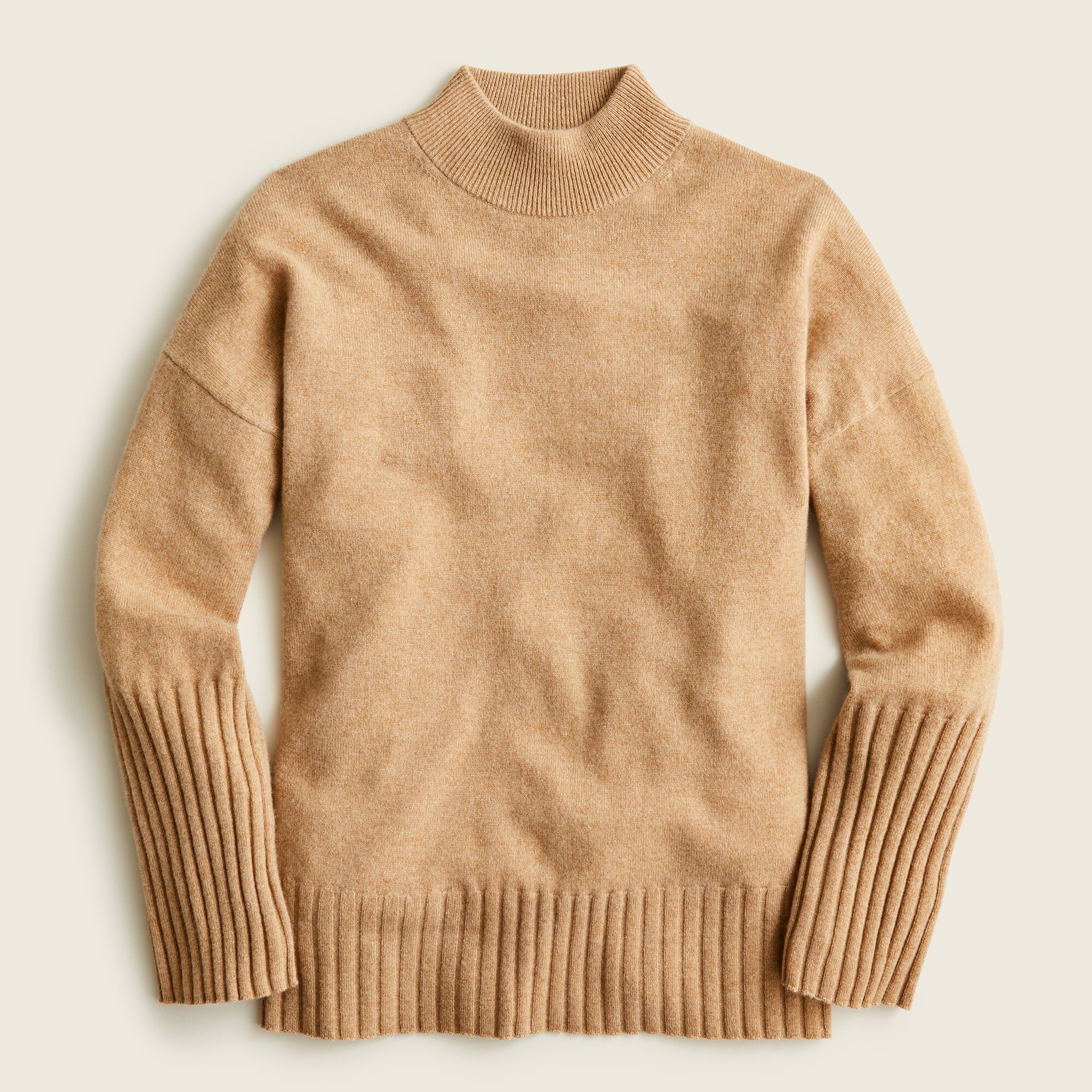 Cashmere mockneck sweater