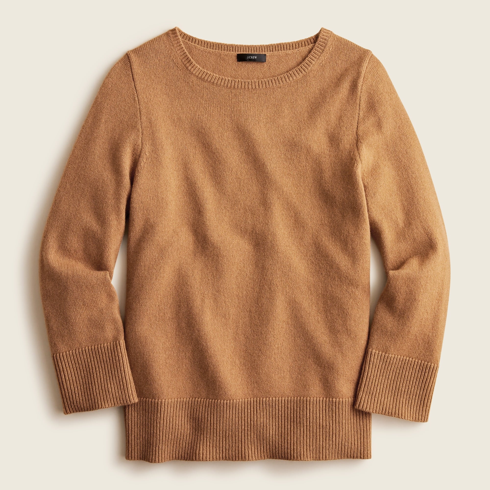 Wool And Recycled Cashmere Oversized Crewneck Sweater For Women - J.Crew