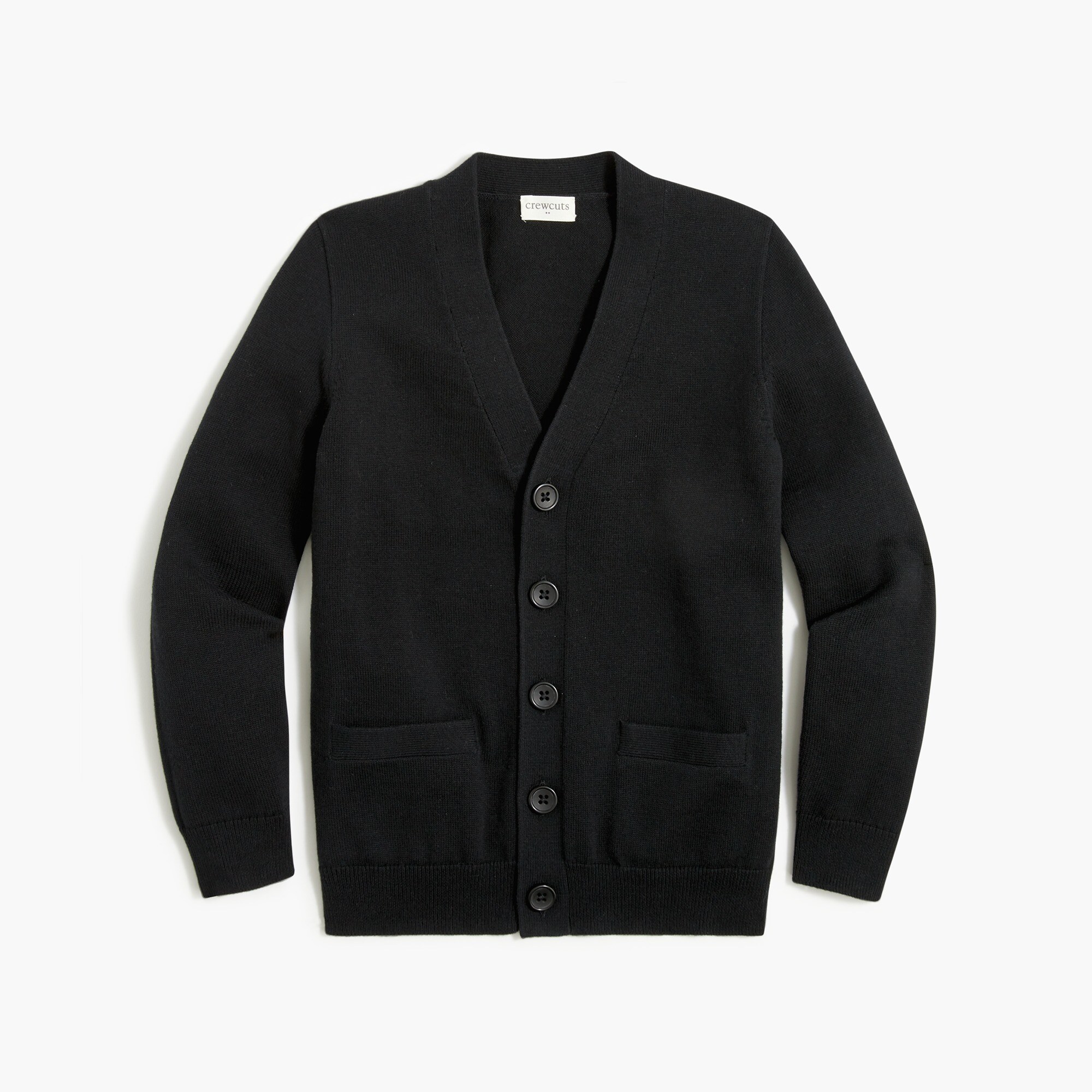 Boys' cotton cardigan sweater