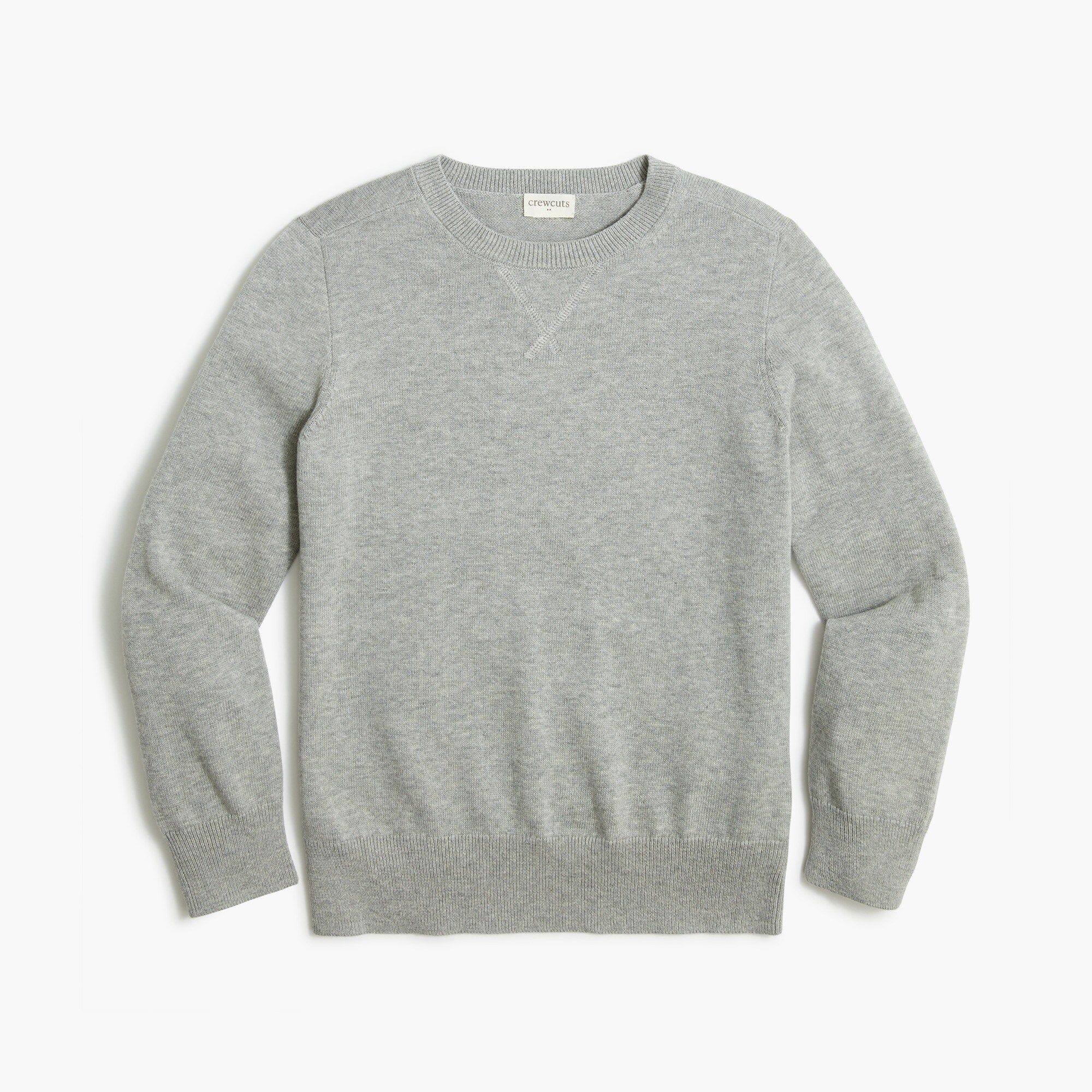 boys' cotton crewneck sweater for boys