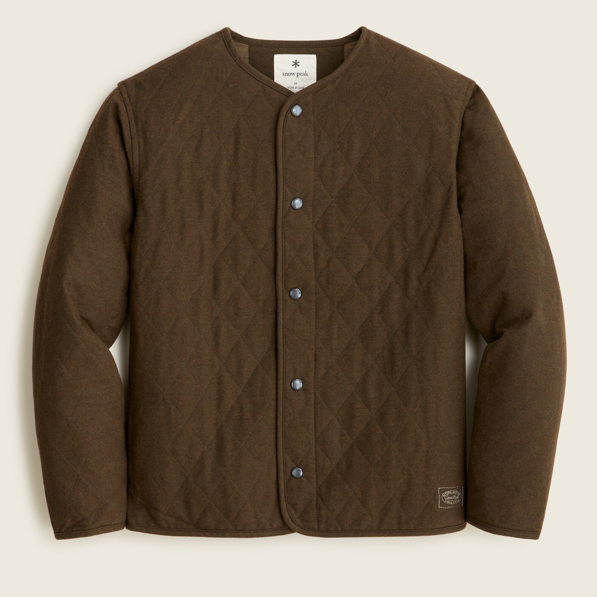 Snow Peak® quilted flannel jacket